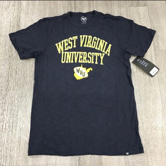 47 Other - West Virginia University Mountaineers Vintage Football Shirt